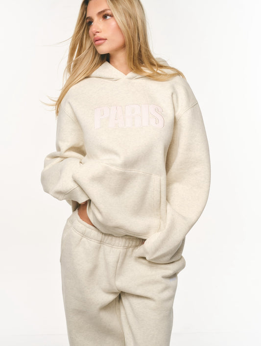 PARIS HOODIE (PEONY PINK)