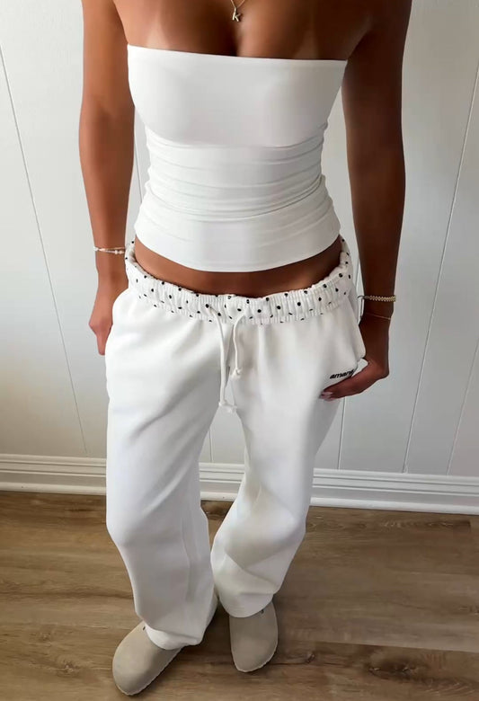 POLKA DOT BOTTOMS (SOFT WHITE)