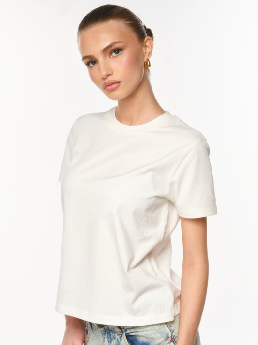 SIGNATURE TEE (SOFT WHITE) PRE-ORDER